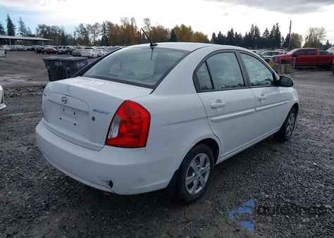 2008 Hyundai Accent Gls z USA, uszkodzony, nr VIN KMHCN46CX8U271073
